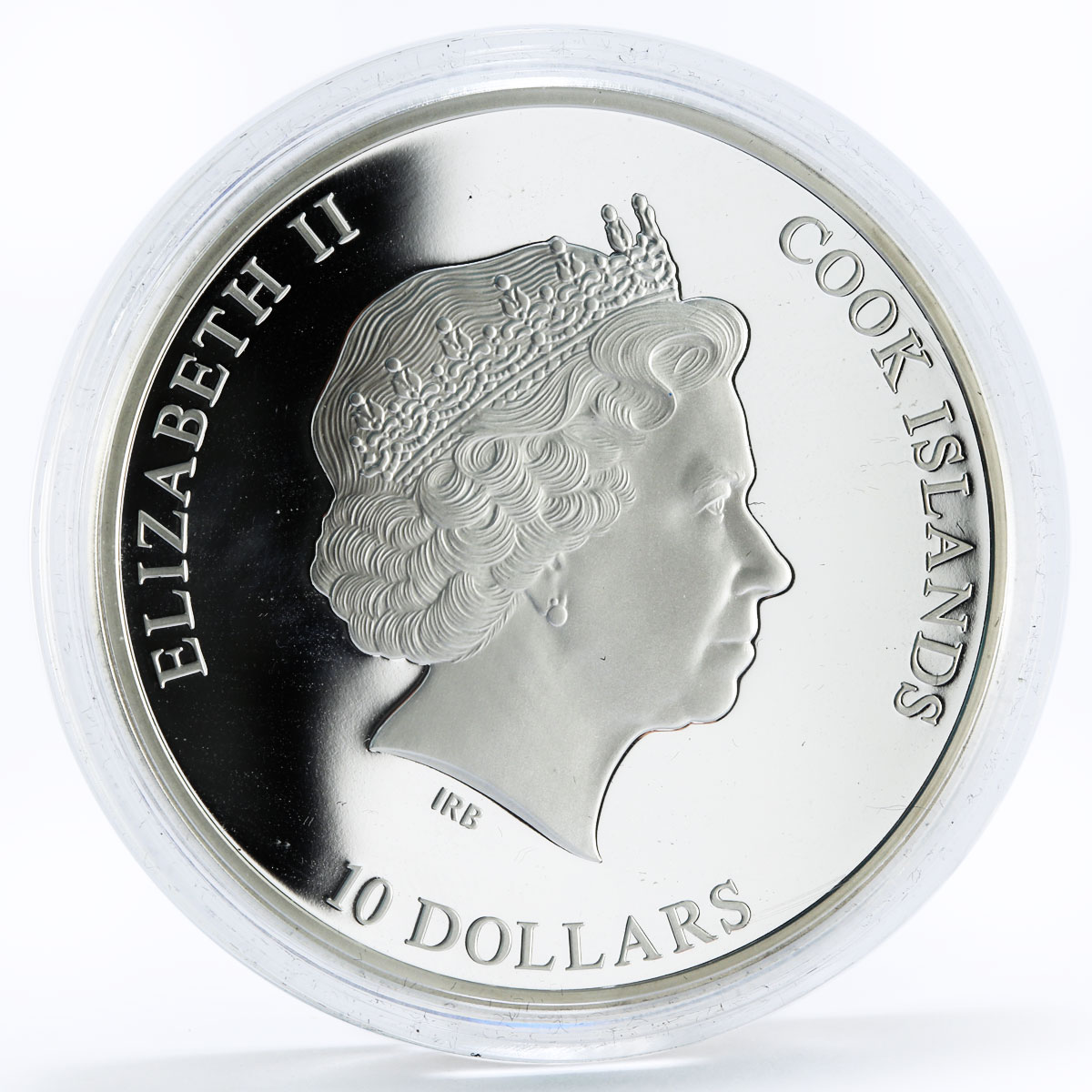 Cook Islands 10 dollars The Most Famous Diamonds series Hope silver coin 2016