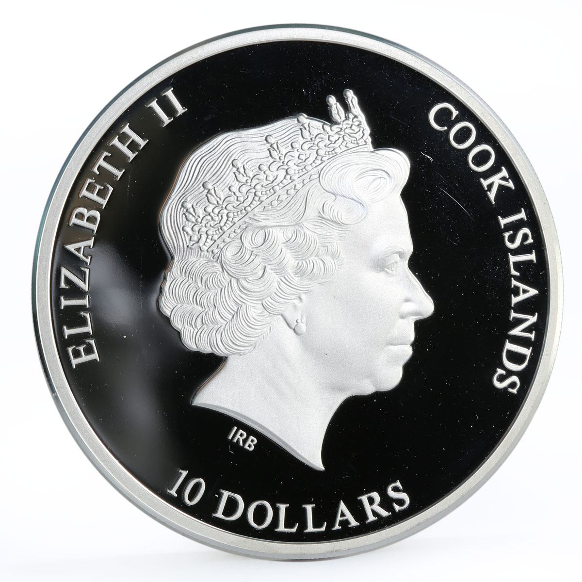 Cook Islands 10 dollars The Most Famous Diamonds series Hope silver coin 2016