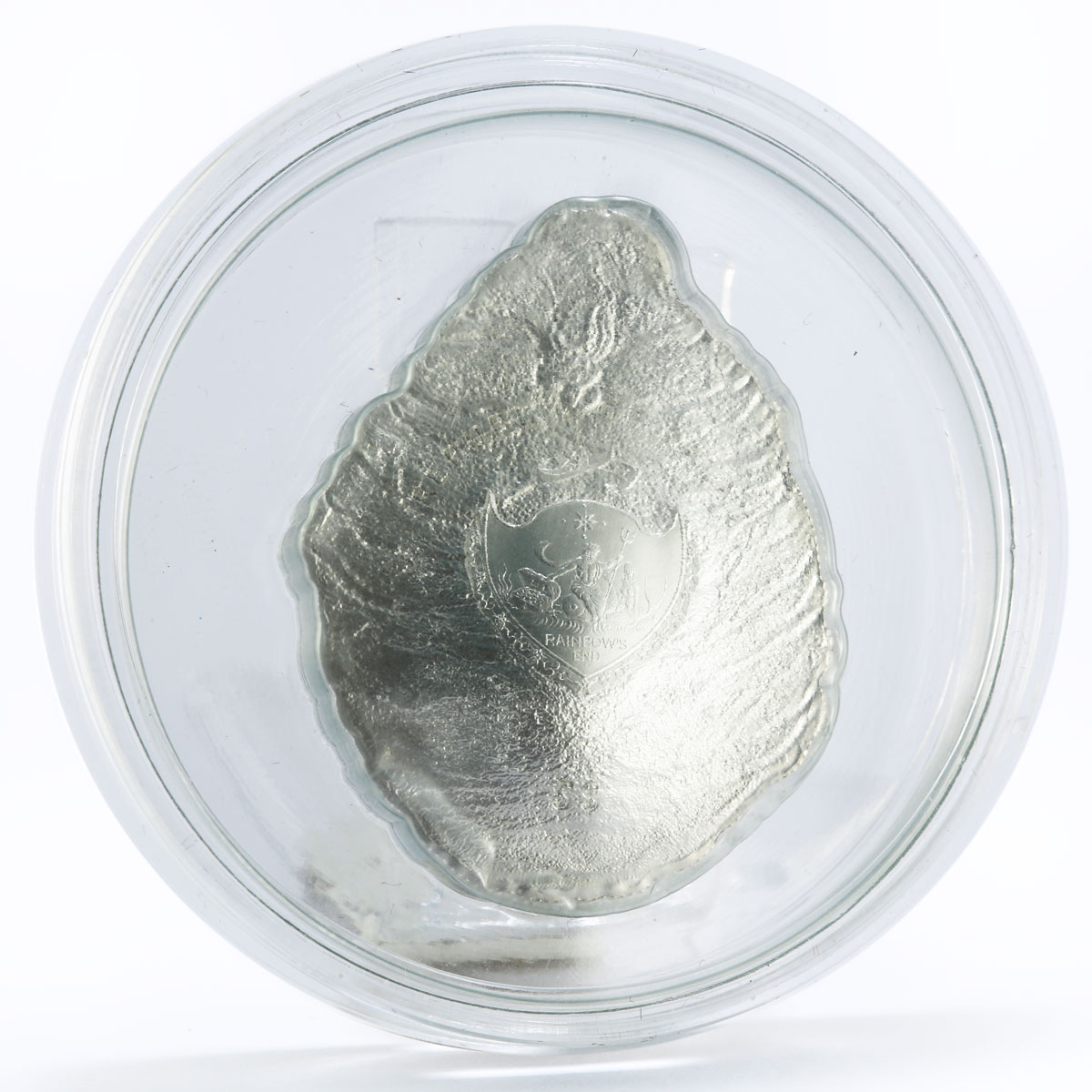 Palau 5 dollars Oyster Sea Treasures Pearl proof silver coin 2011