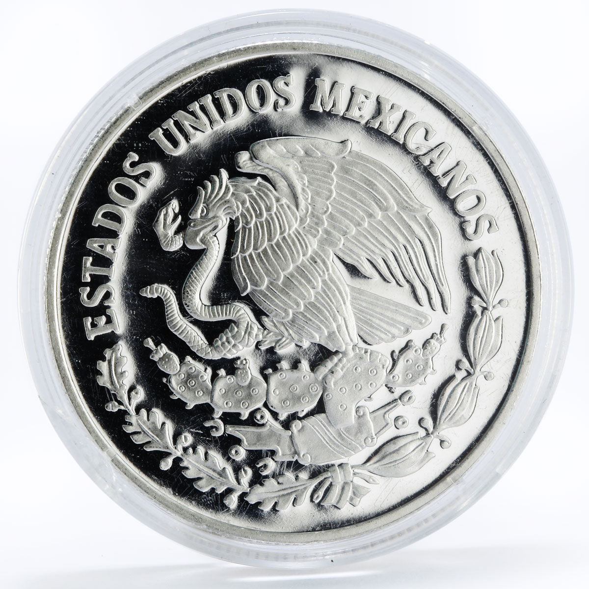 Mexico 5 pesos 2006 World Cup Soccer Games Football proof silver coin 2006