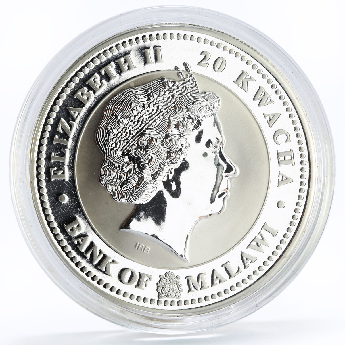 Malawi 20 kwacha Lunar Calendar series Year of the Ox silver coin 2009