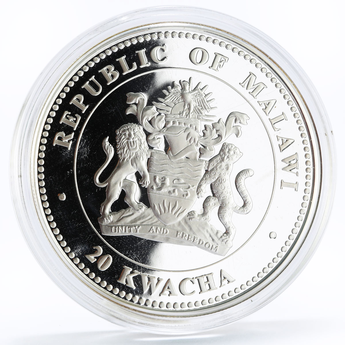 Malawi 20 kwacha Chinese Calendar series Year of the Rabbit silver coin 2011