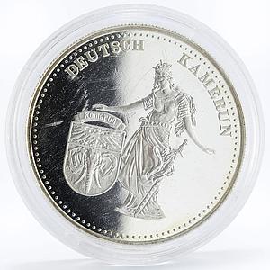 Palau 5 dollars International Coins series German Cameroon silver coin 1999
