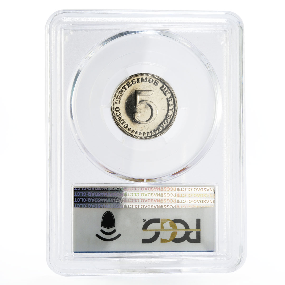 Panama 5 centesimos State Mint MS64 PCGS CuNi coin 1996