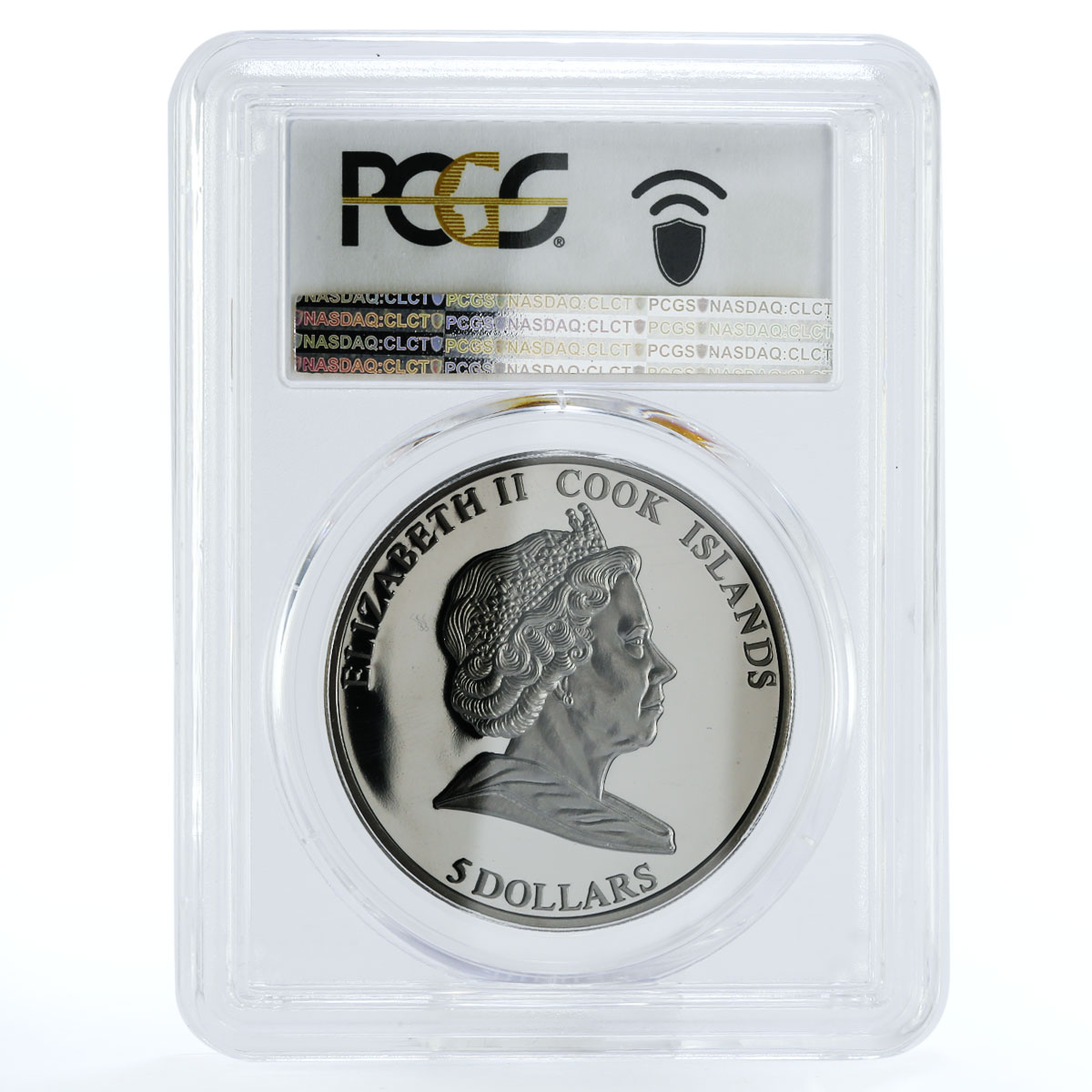 Cook Islands 5 dollars Pultusk Meteorite 1868 PR70 PCGS proof silver coin 2008