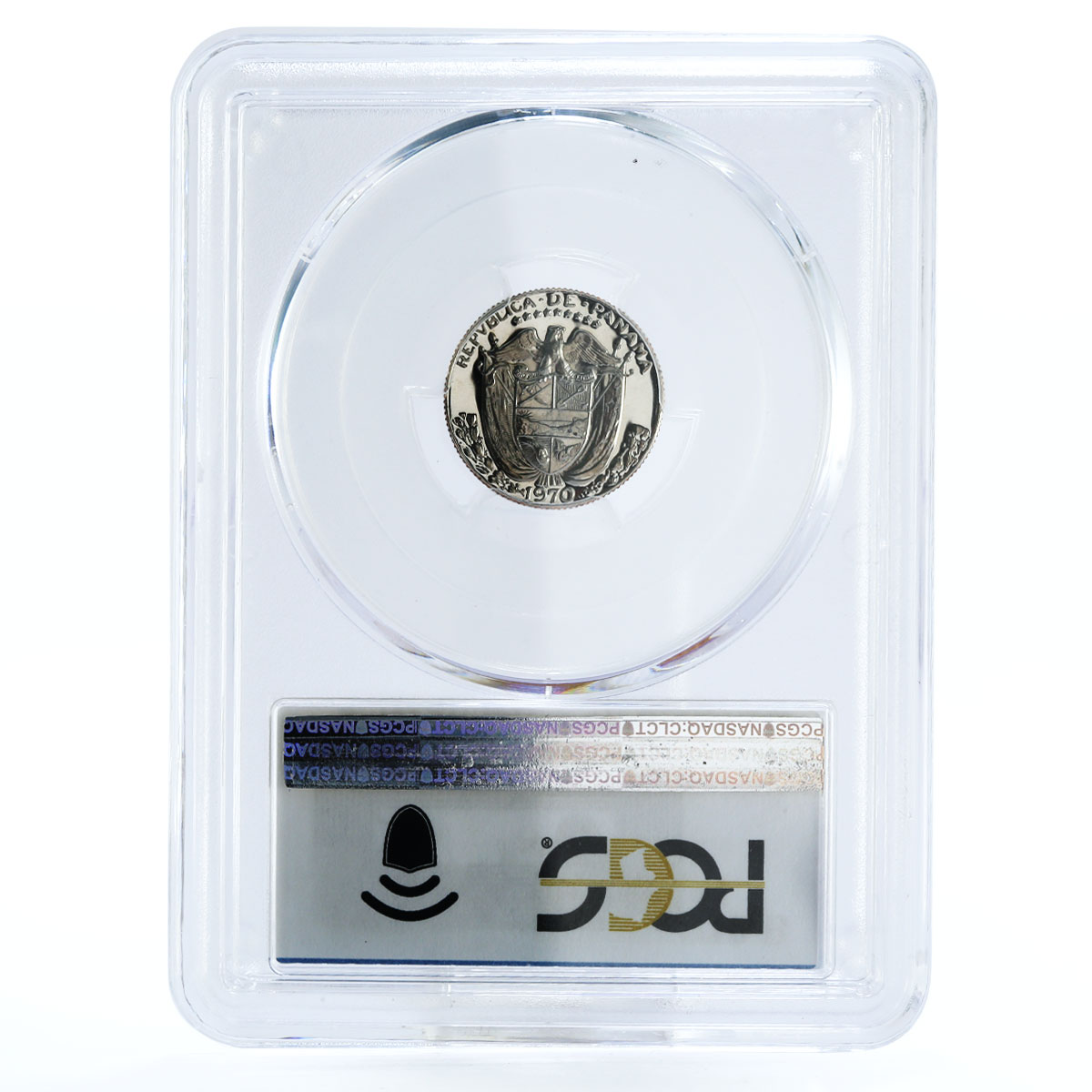 Panama 1/10 balboa Explorer Vasco Nunez de Balboa PR70 PCGS CuNi coin 1970