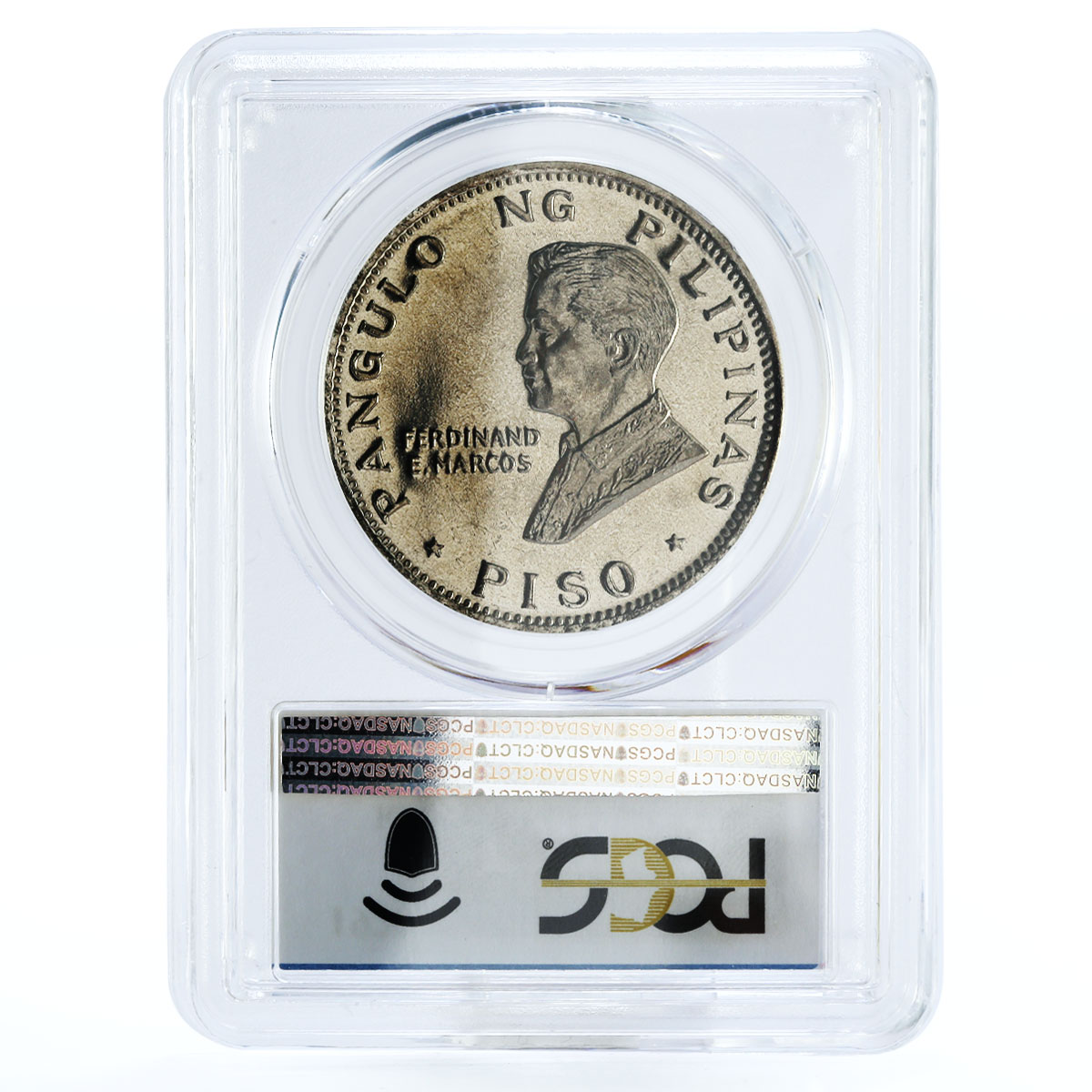 Philippines 1 piso Pope Paul VI Visit MS65 PCGS nickel coin 1970