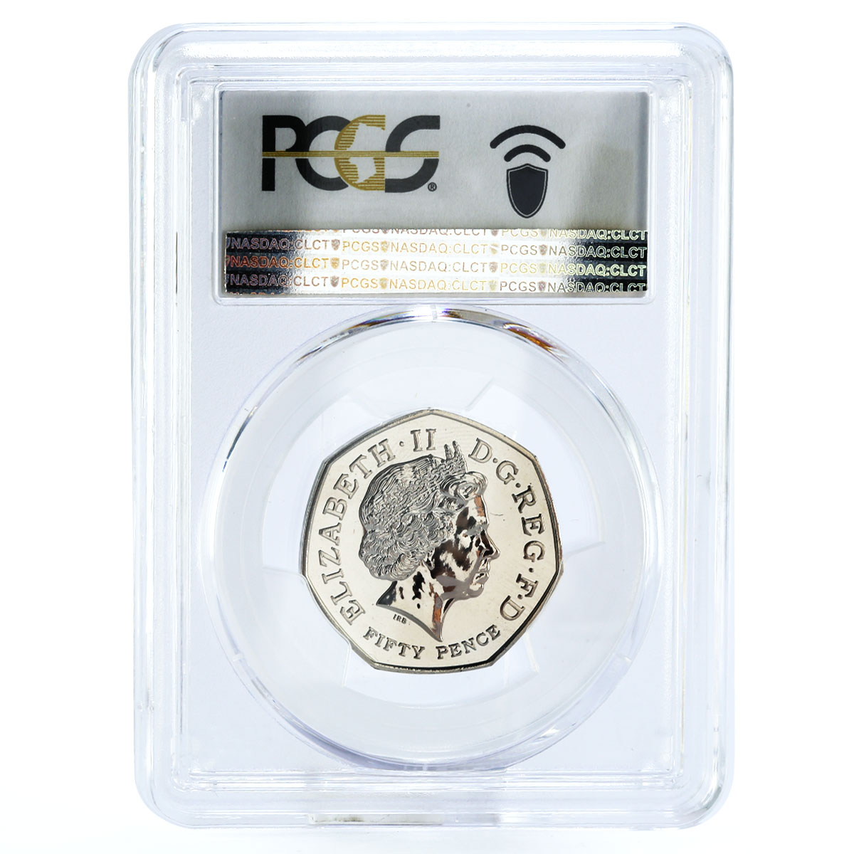 Britain 50 pence 250 Years of Kew Gardens MS68 PCGS nickel coin 2009