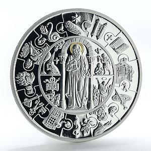 Liberia 5 dollars Apostle Paulus Faith Religion silver coin 2009