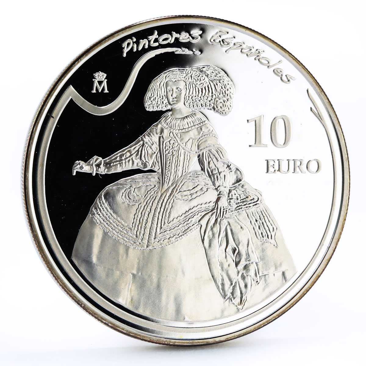 Spain 10 euro Spanish Artists series Velasquez and His Art silver coin 2008