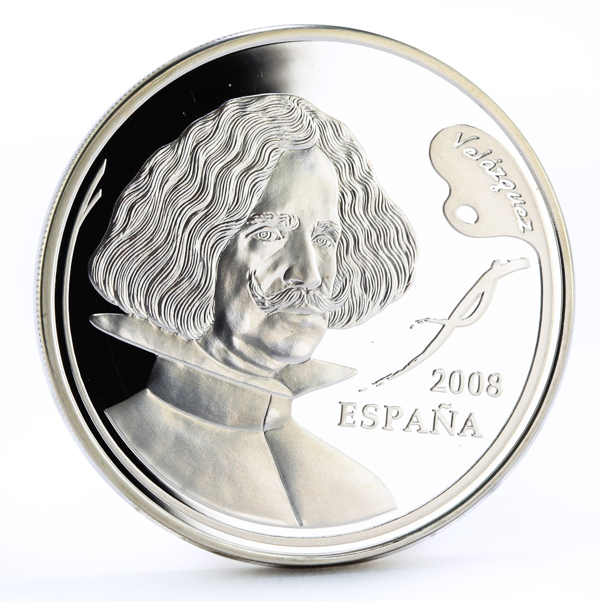 Spain 10 euro Spanish Artists series Velasquez and His Art silver coin 2008