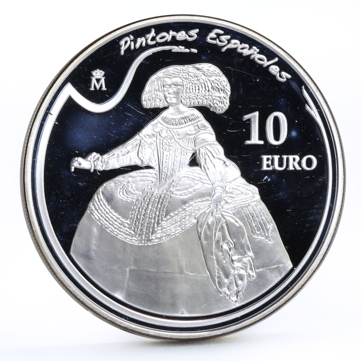 Spain 10 euro Spanish Artists series Velasquez and His Art silver coin 2008