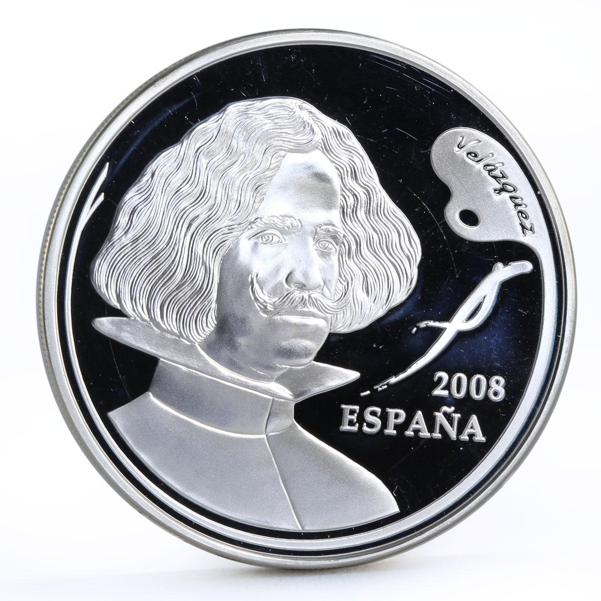 Spain 10 euro Spanish Artists series Velasquez and His Art silver coin 2008