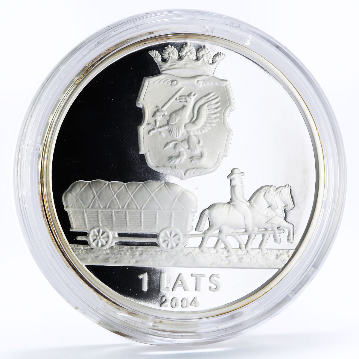 Latvia set of 3 coins Time and Values proof silver coins 2003 - 2004