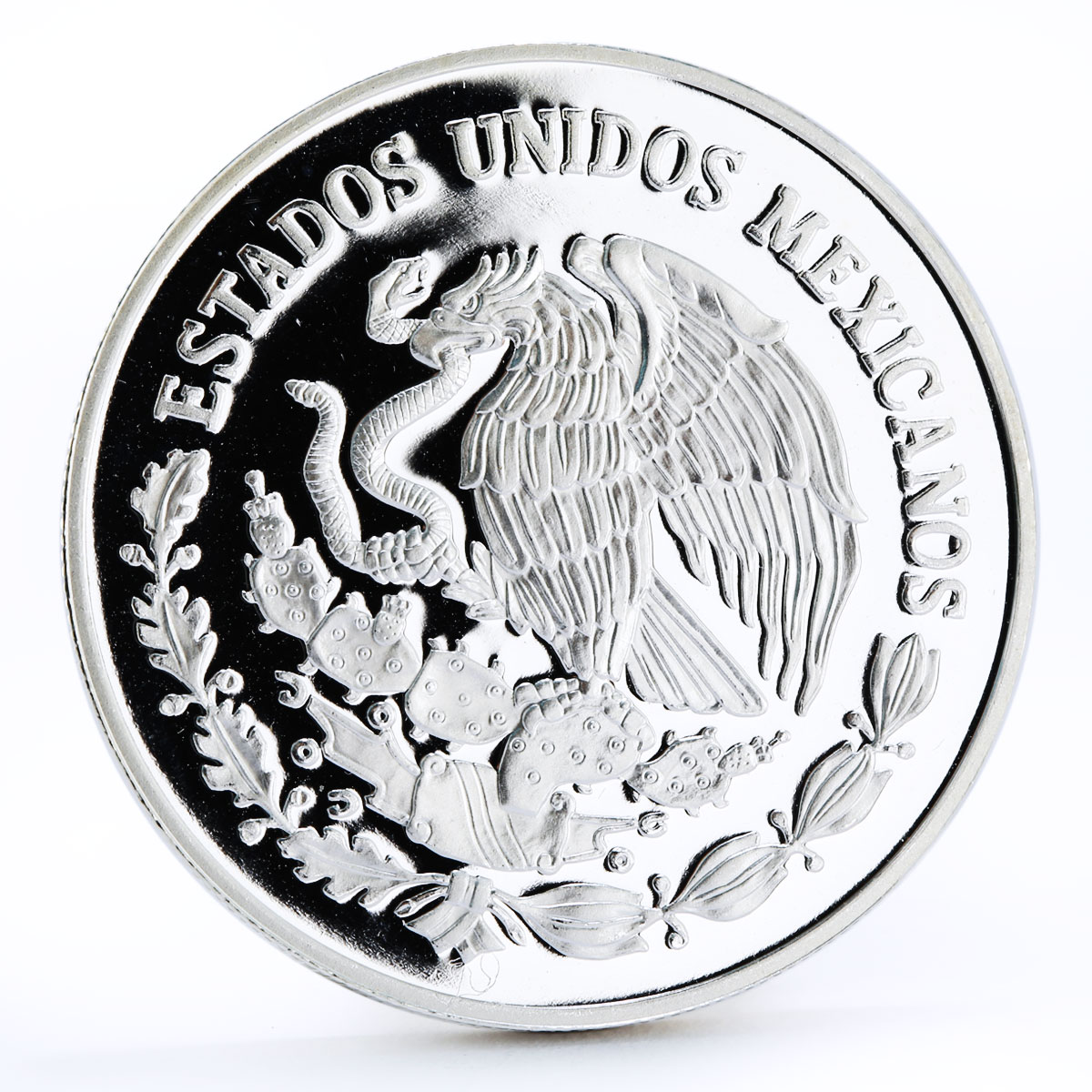 Mexico 100 pesos Animal Save the Vaquita Porpose proof silver coin 1992