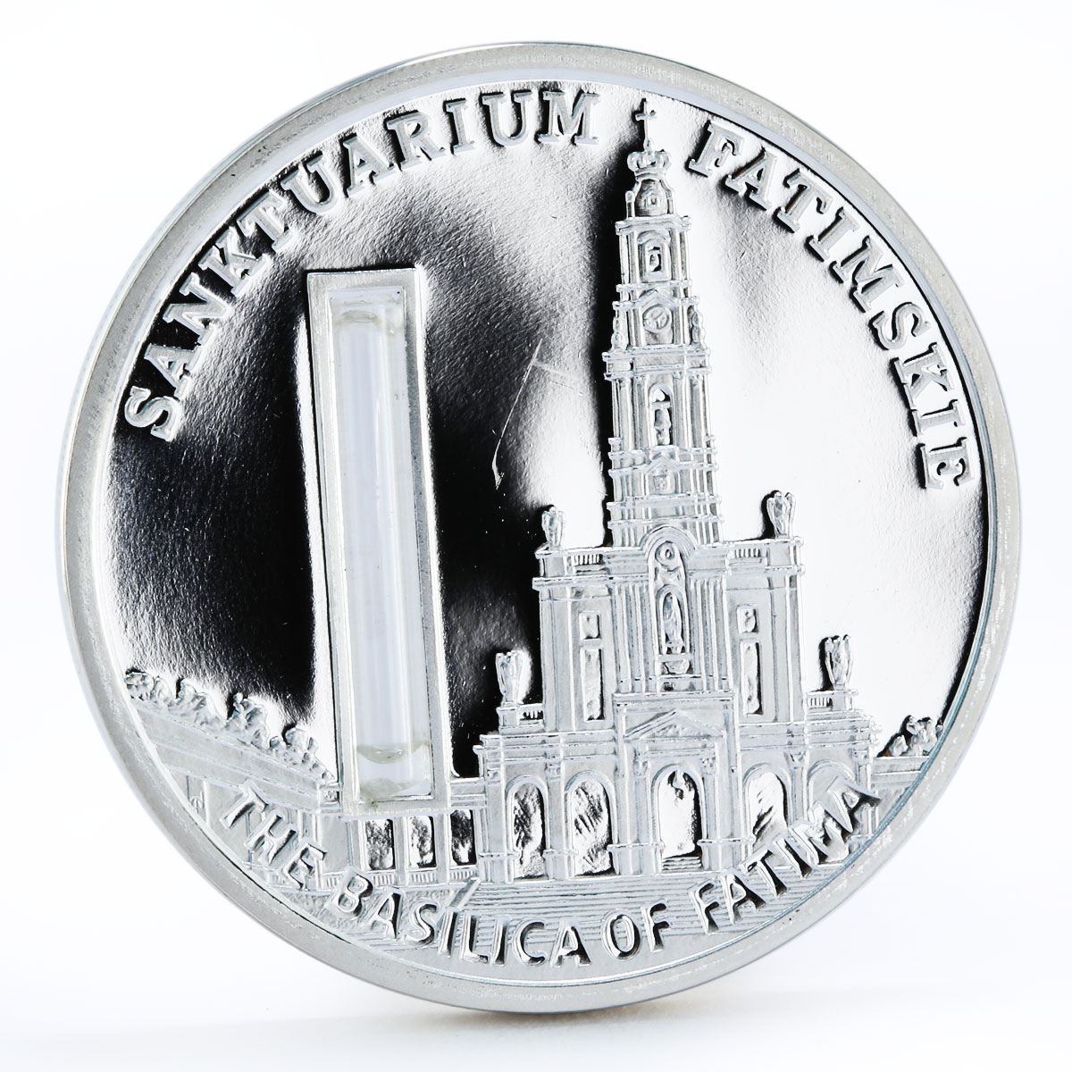 Sierra Leone 10 dollars Holy Churches The Basilica of Fatima silver coin 2009