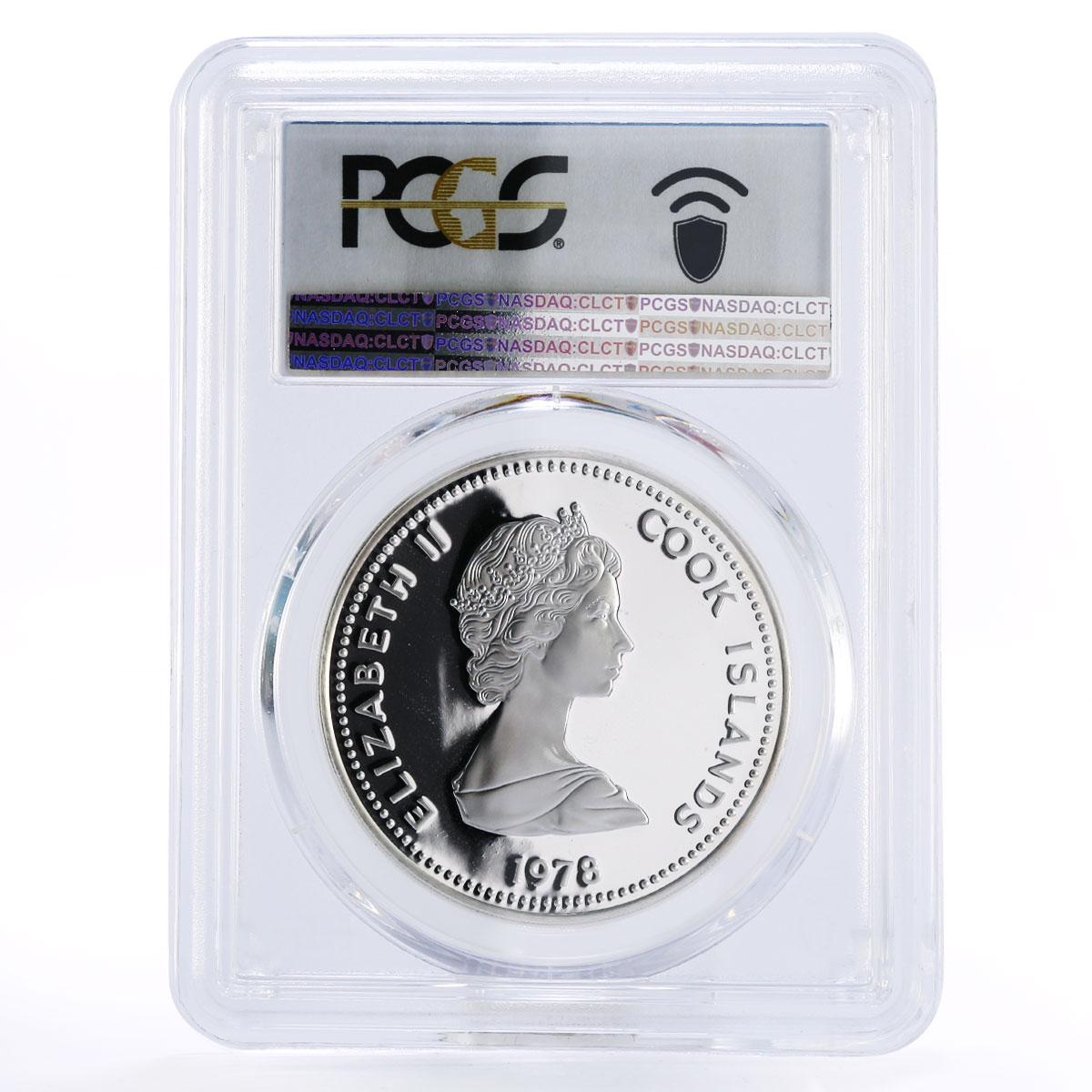 Cook Islands 10 dollars Coronation Jubilee Beasts PR70 PCGS silver coin 1978