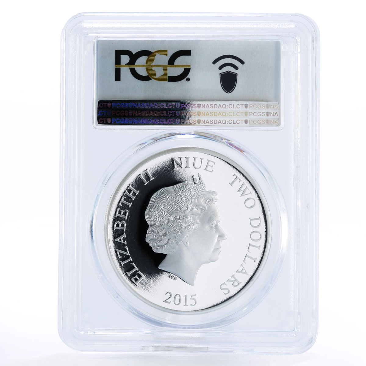 Niue 2 dollars Disney Princess Snow White PR69 PCGS colored silver coin 2015