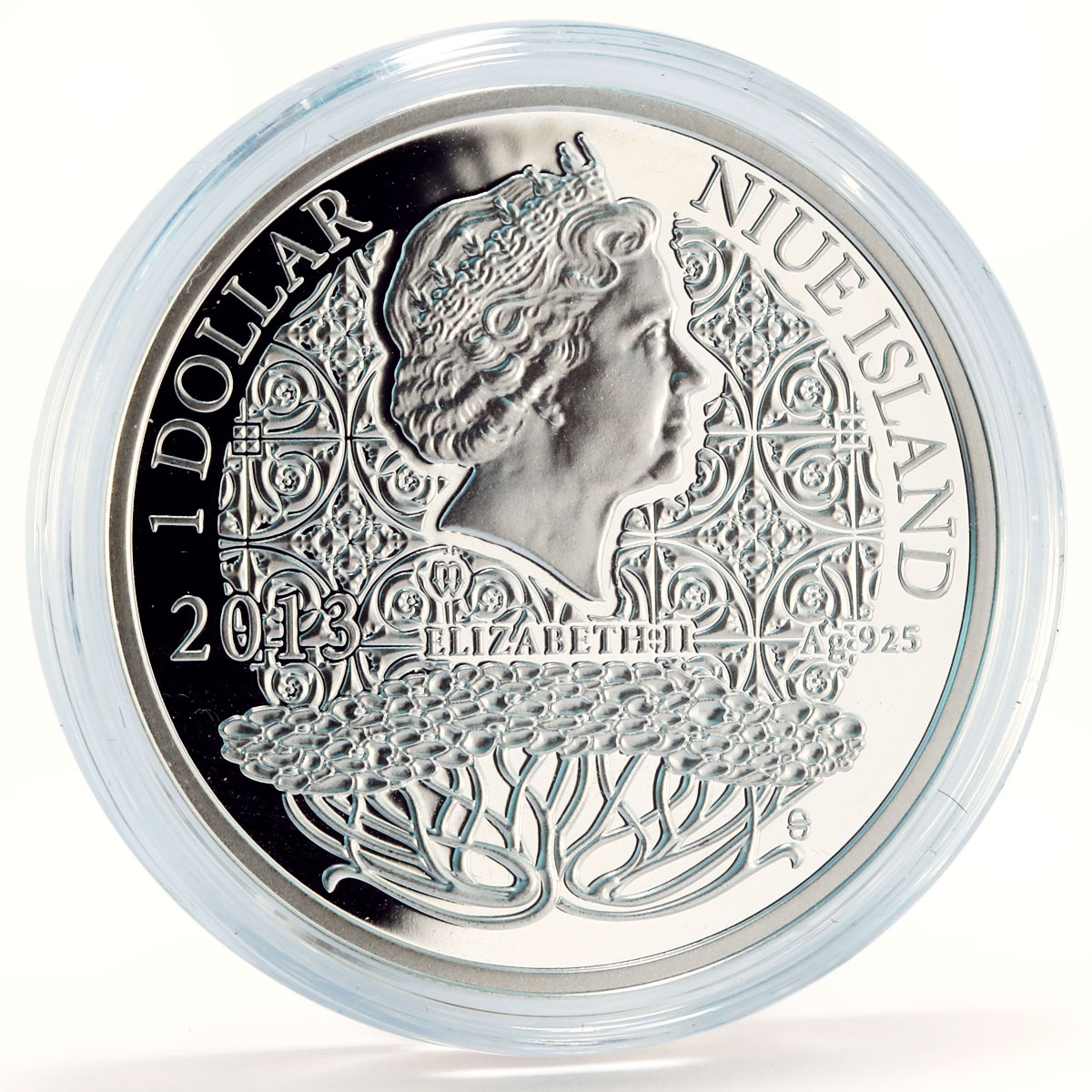 Niue 1 dollar Magic Calendar of Happines May proof silver coin 2013