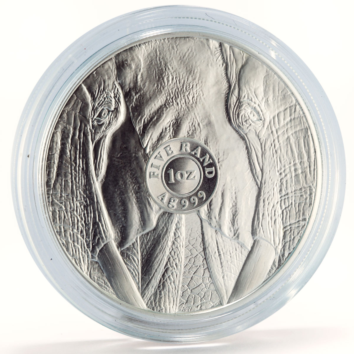 South Africa 5 rand The Big Five series The Elephant silver coin 2019