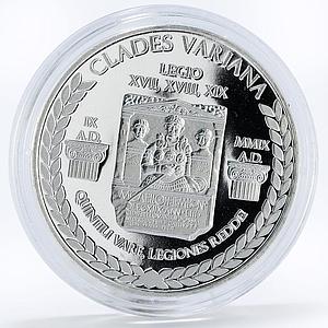 Malawi 5 kwacha 2000 Years of Teotoburg Forest Battle silver coin 2009