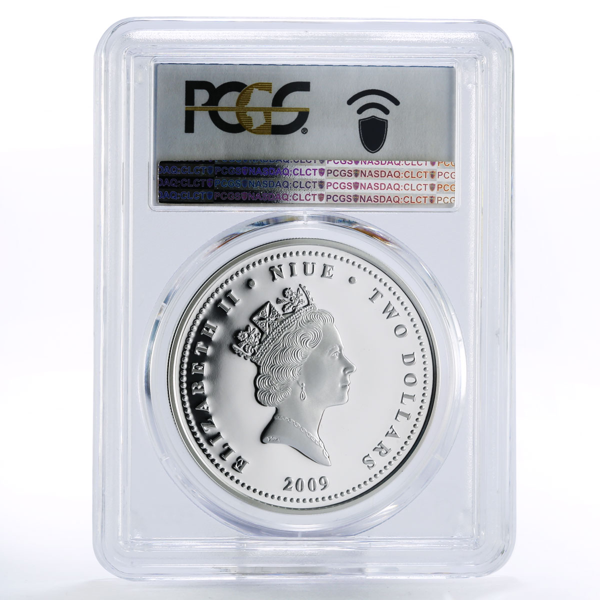 Niue 2 dollars Ukrainian Ballet Dancer Sergei Lifar PR69 PCGS silver coin 2009