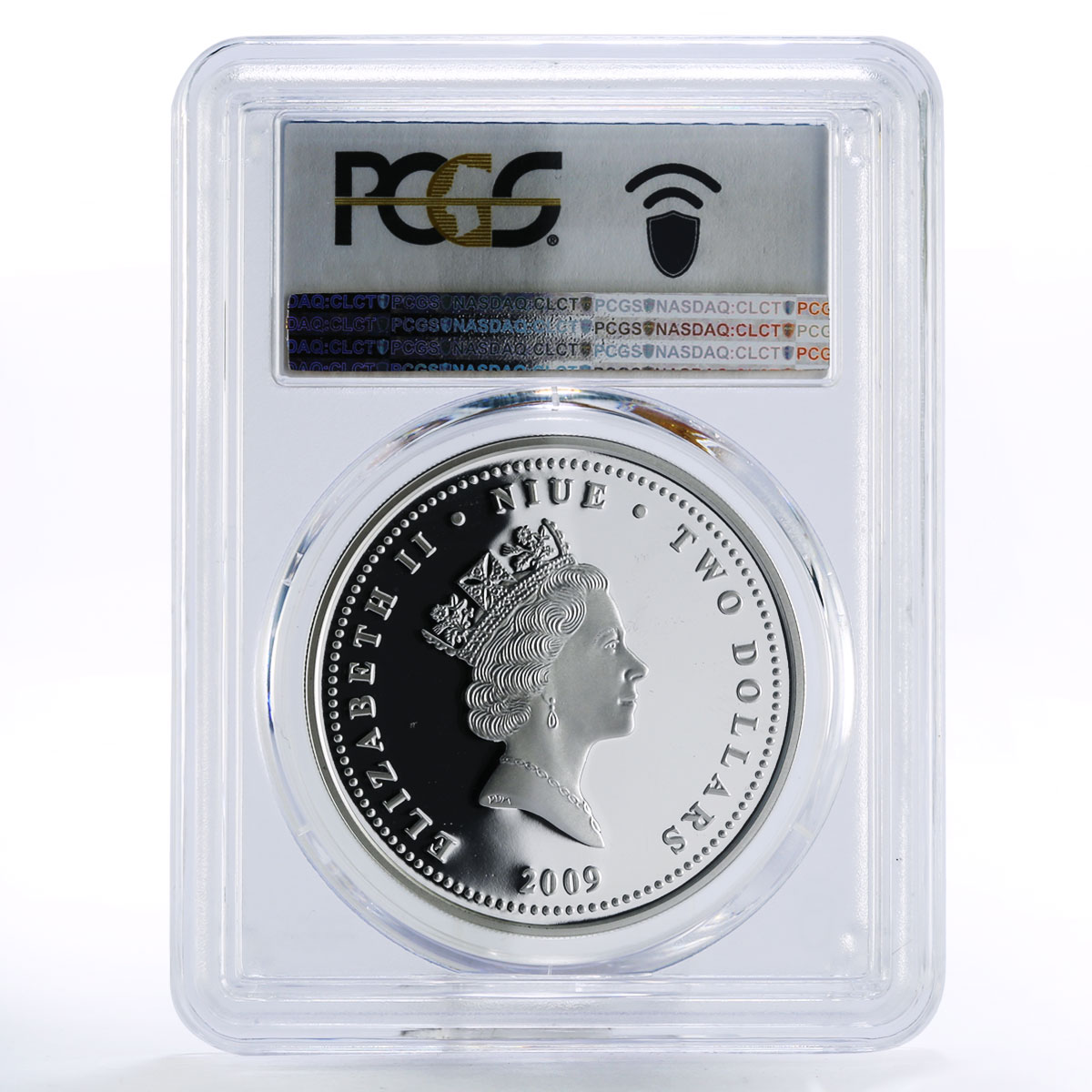 Niue 2 dollars Russian Seasons Sergei Diaghilev PR70 PCGS silver coin 2009