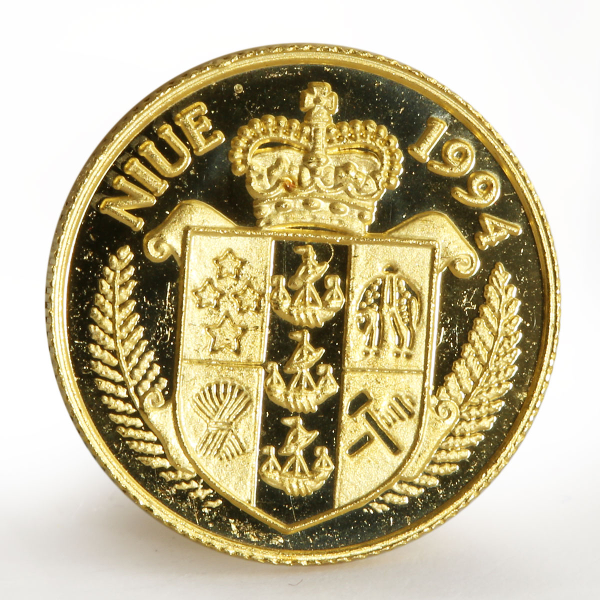 Niue 25 dollars Death of John F. Kennedy 1917-1963 President gold coin 1994