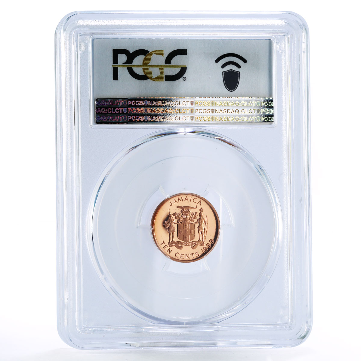 Jamaica 10 cents paul Bogle PR69 PCGS nickel coin 1999