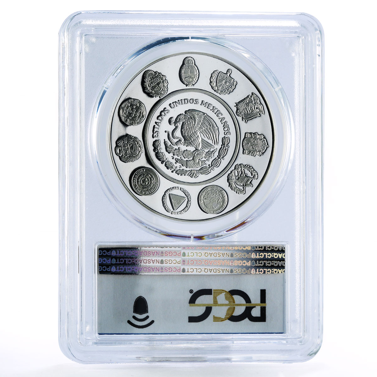 Mexico 5 Pesos Paso De La Muerte Man and His Horse PR68 PCGS silver coin 2000