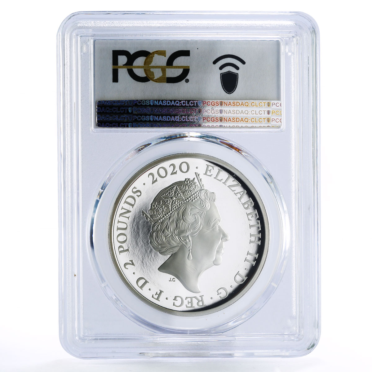 Britain 2 pounds Bondiana series James Bond's Car PR69 PCGS silver coin 2020