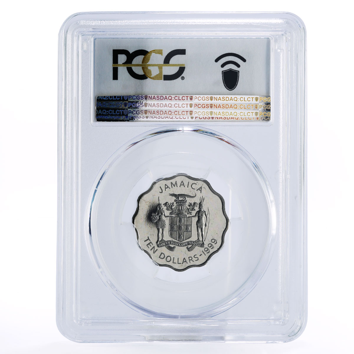 Jamaica 10 dollars George William Gordon PR67 PCGS nickel coin 1999