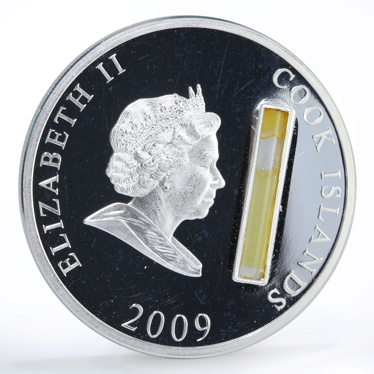 Cook Islands 10 dollars Financial Tycoons John Rockefeller silver coin 2009