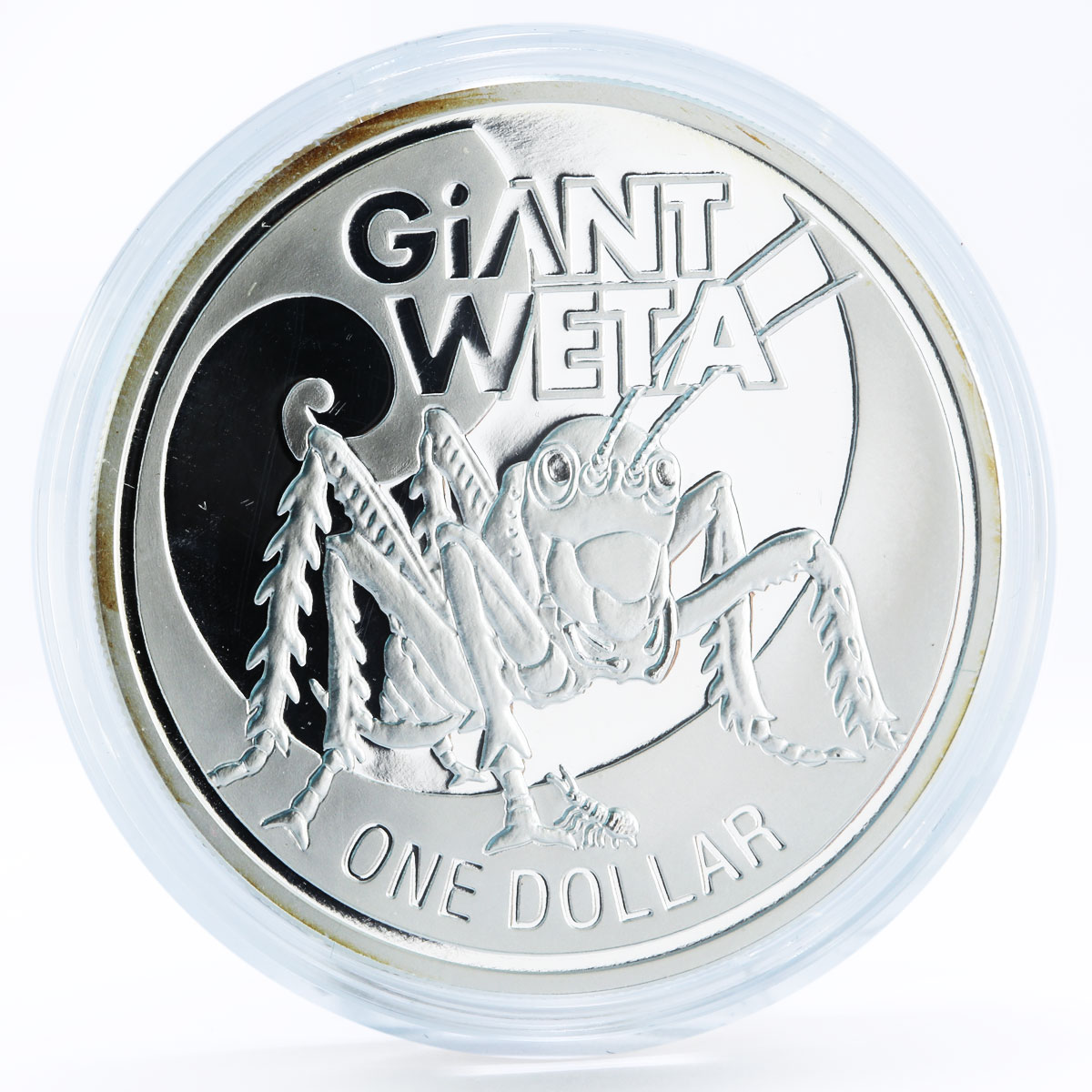 New Zealand set of 5 coins Giants of New Zealand Fauna proof silver coins 2009