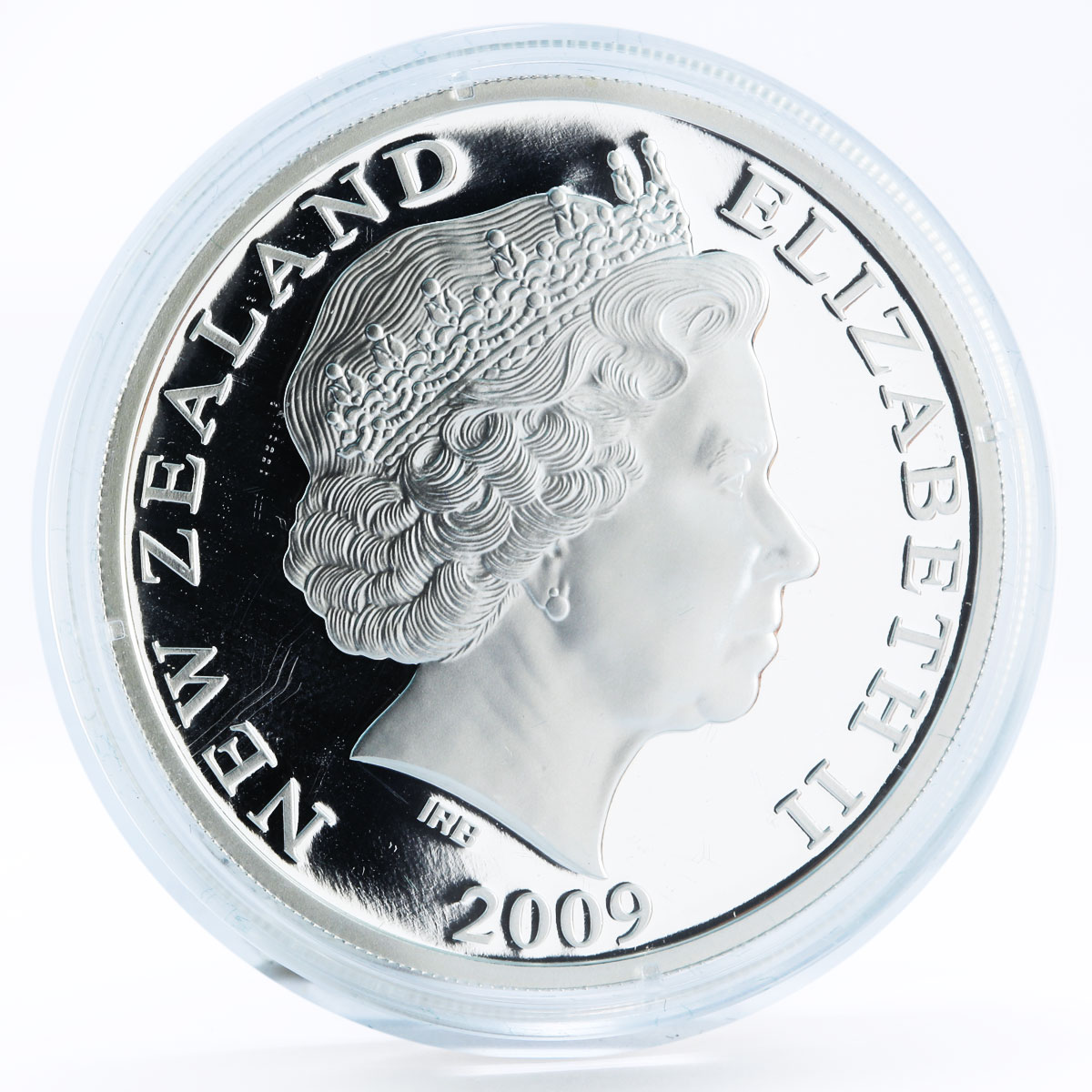 New Zealand set of 5 coins Giants of New Zealand Fauna proof silver coins 2009