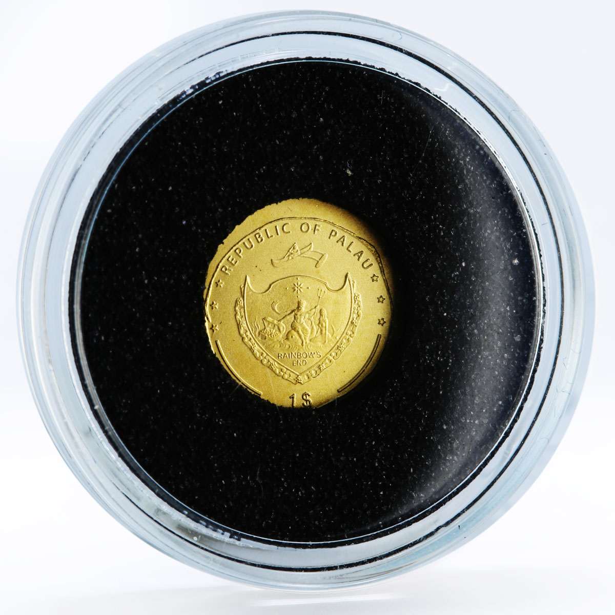 Palau 1 dollar Brutus Denarius gold coin 2009
