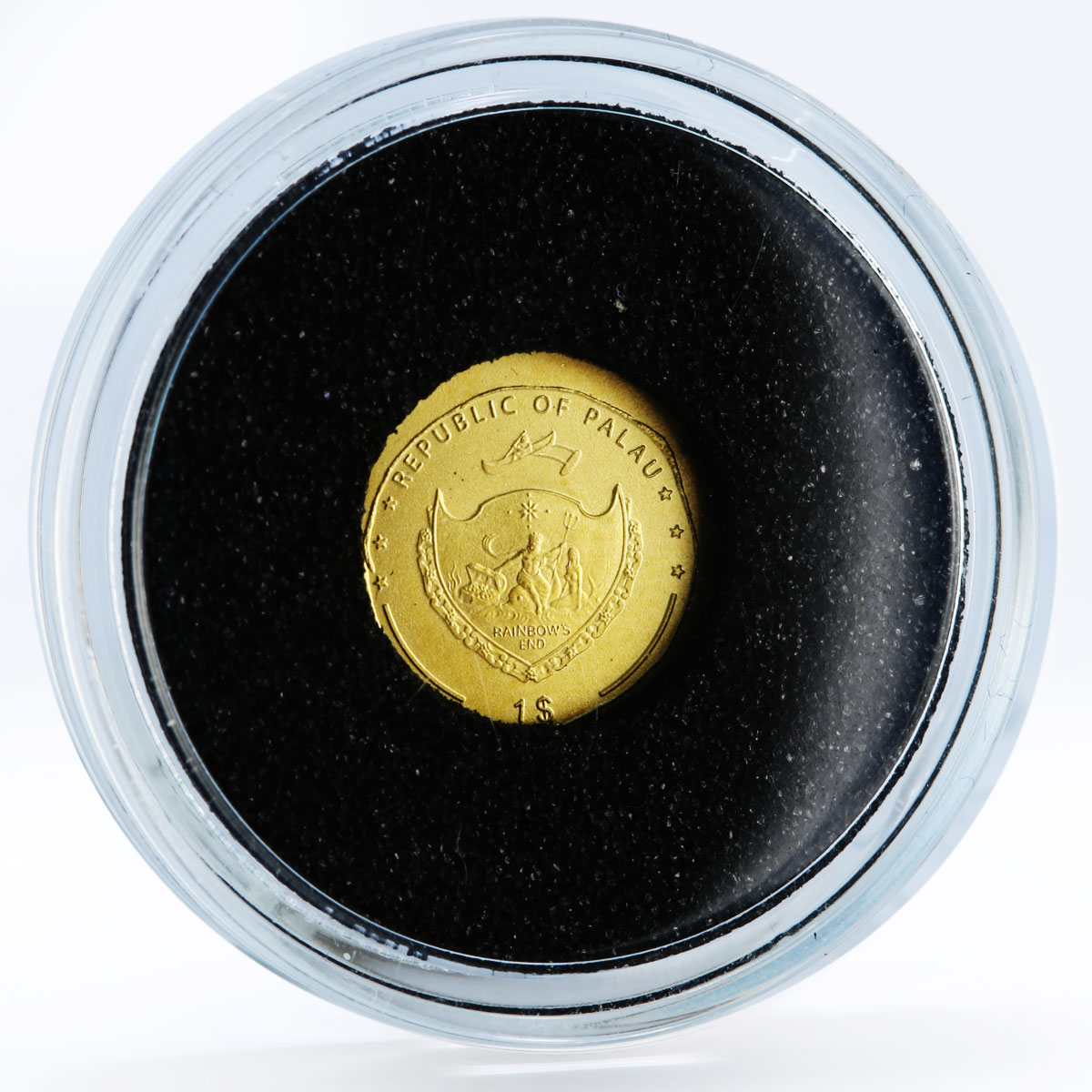 Palau 1 dollar Brutus Denarius gold coin 2009