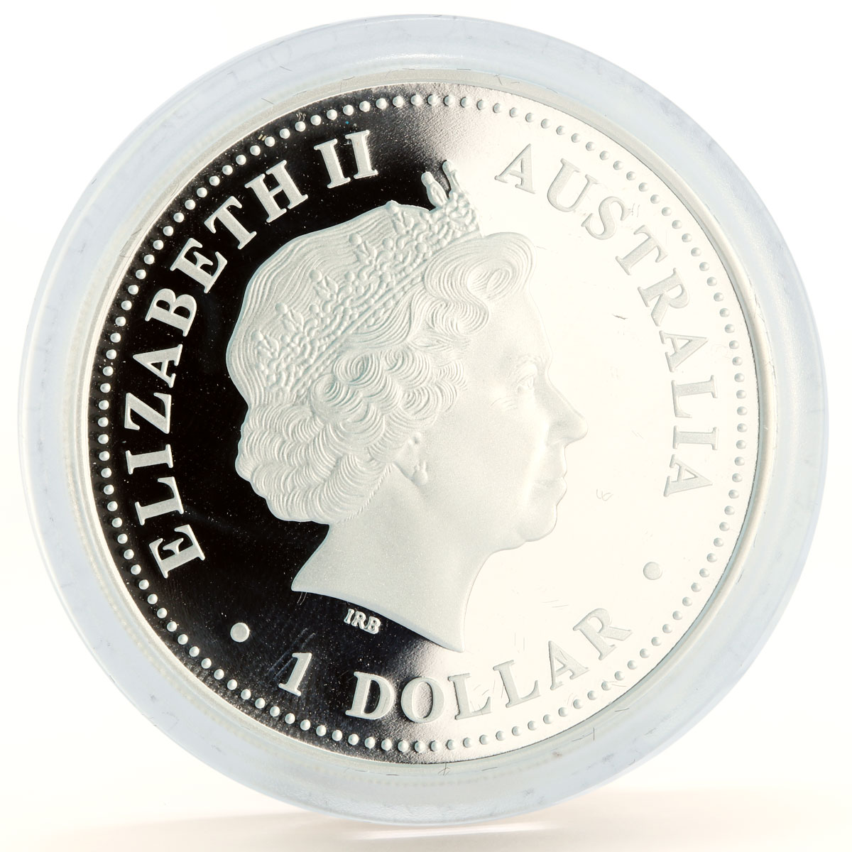 Australia 1 dollar Discover Australia Port Arthur colored silver coin 2007