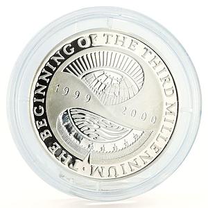 Afghanistan 500 afghanis The Beginning of the New Millennium silver coin 2000