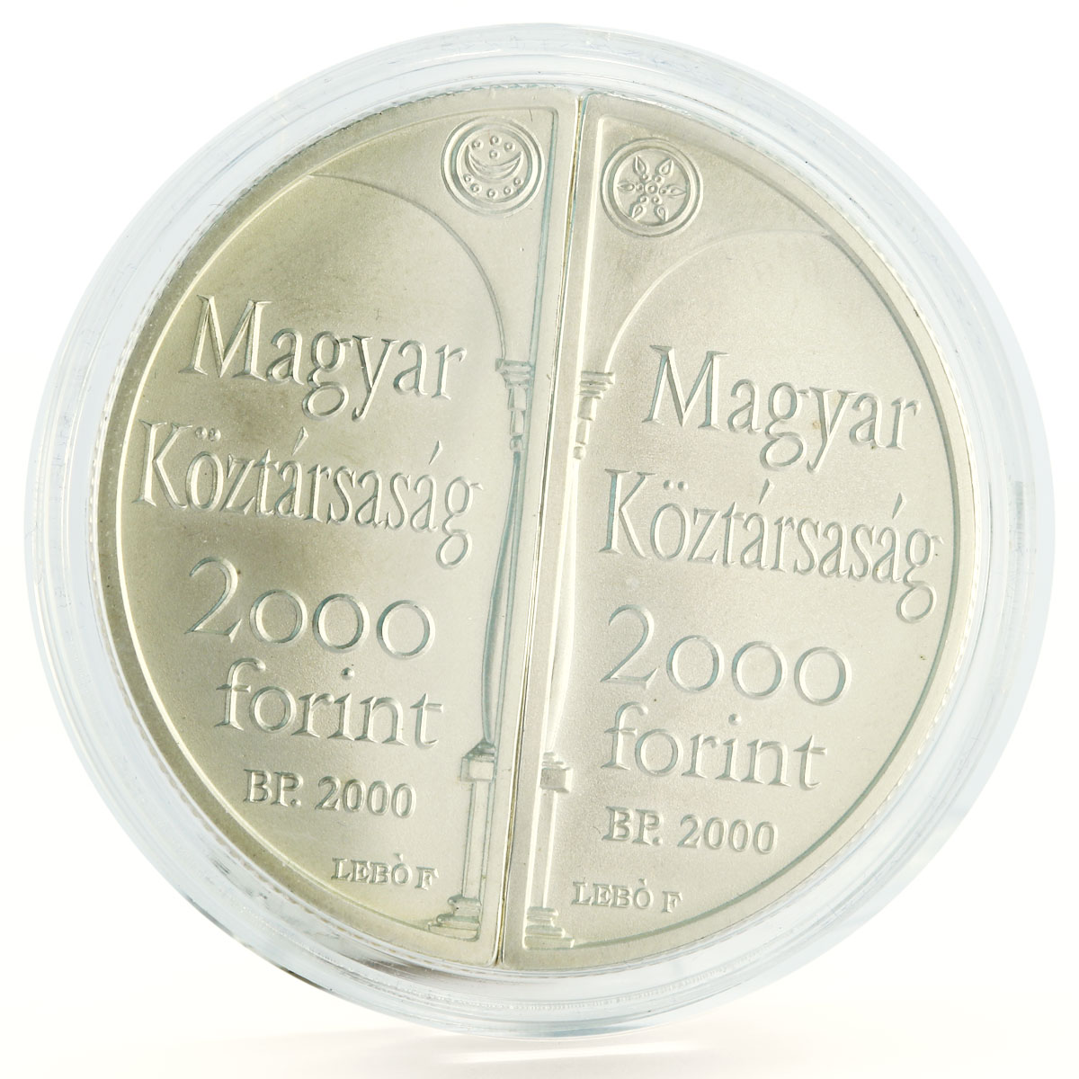 Hungary 2000 forint Zsuzsanna Lorantffy Sarospatak Art silver coin 2000