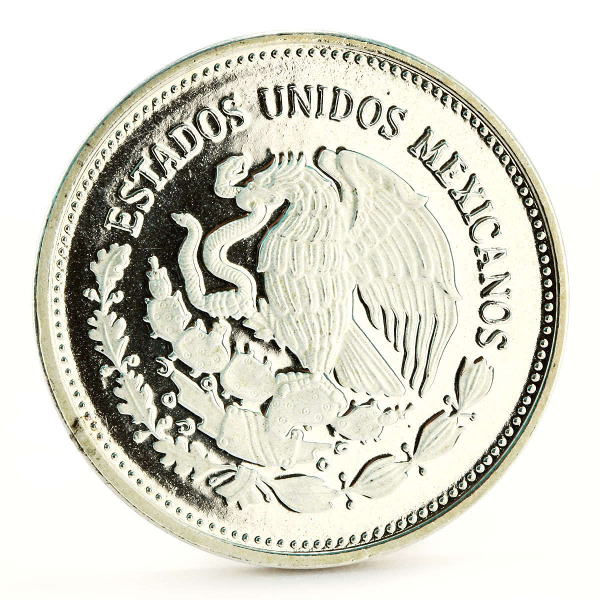 Mexico 500 pesos 75th Anniversary of 1910 Revolution proof silver coin 1985