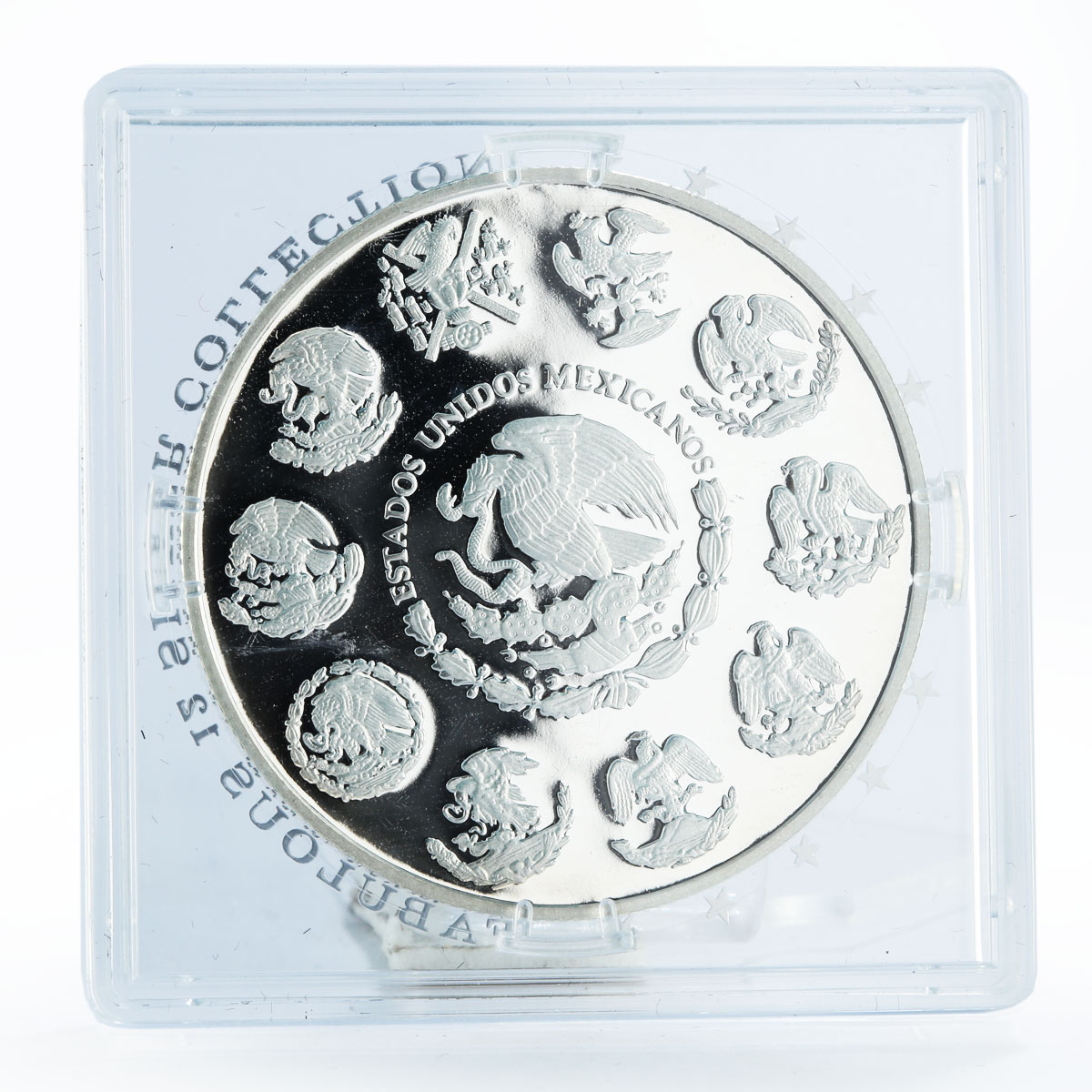 Mexico 1 onza Libertad Angel of Independence proof silver coin 2009