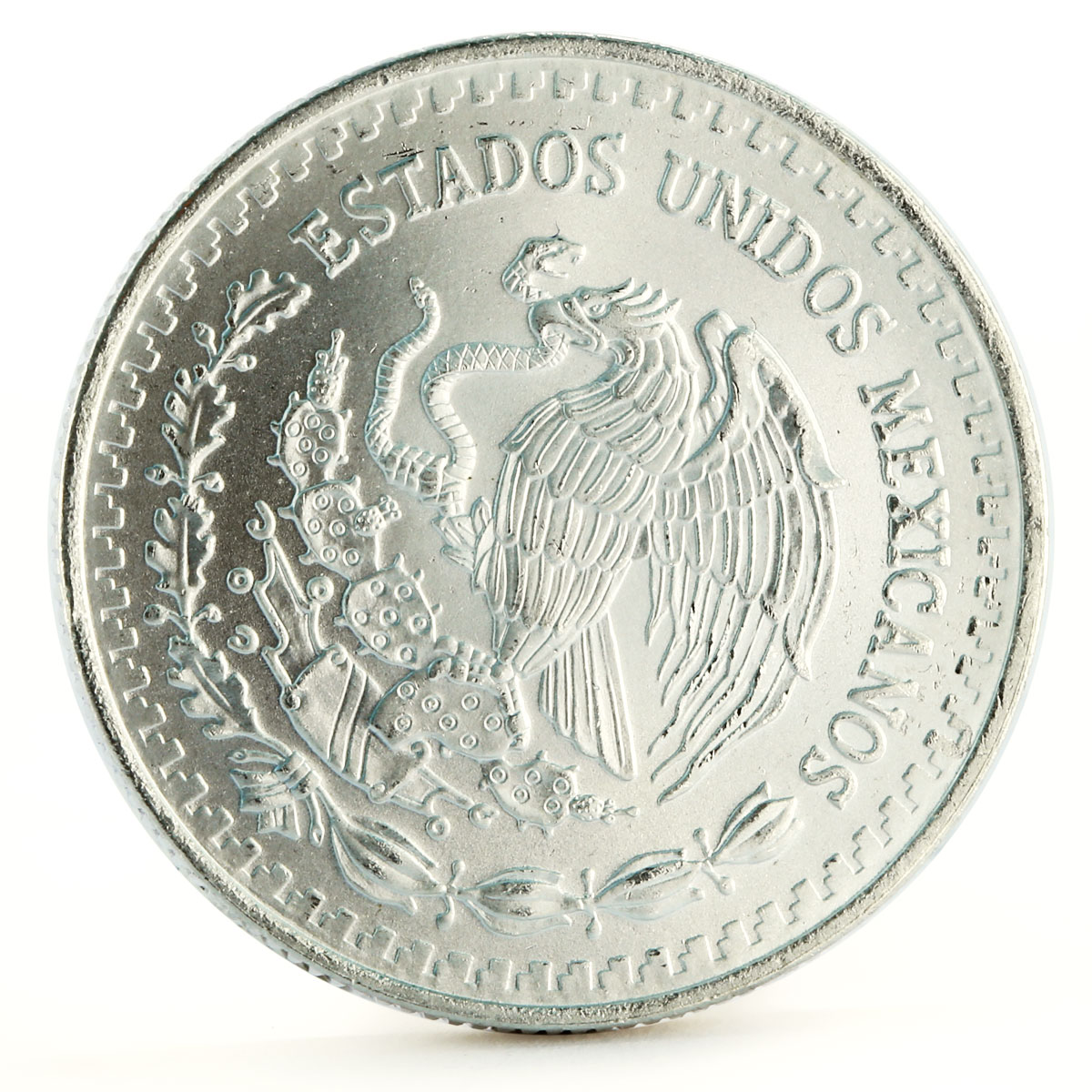 Mexico 1/2 onza Libertad Angel of Independence silver coin 1991