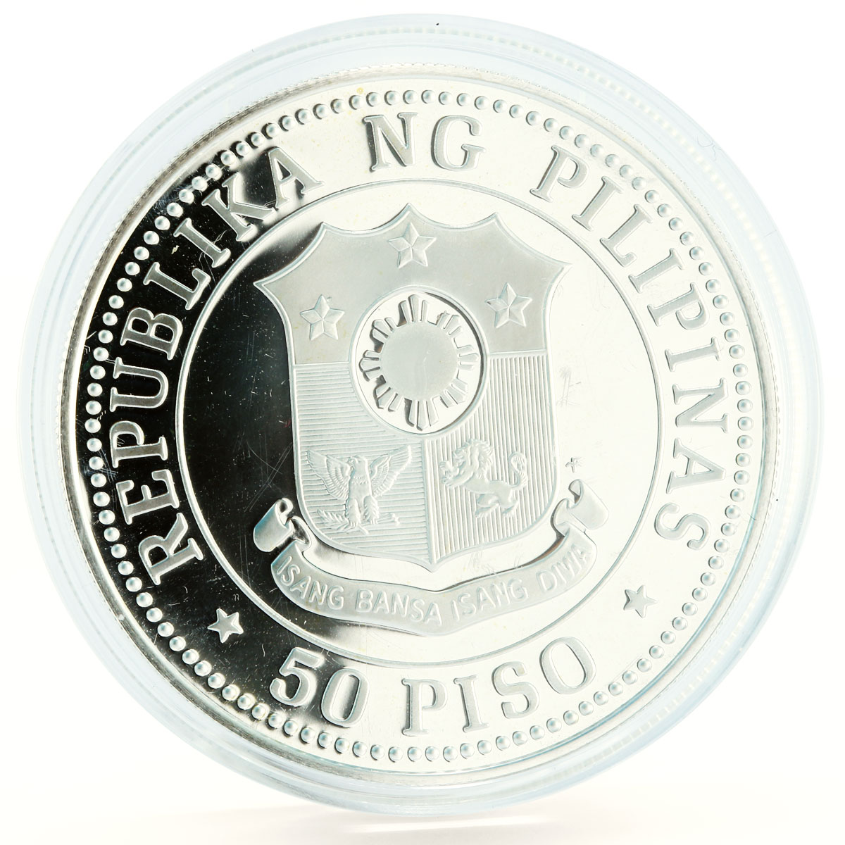 Philippines 50 piso International Year of the Child proof silver coin 1979
