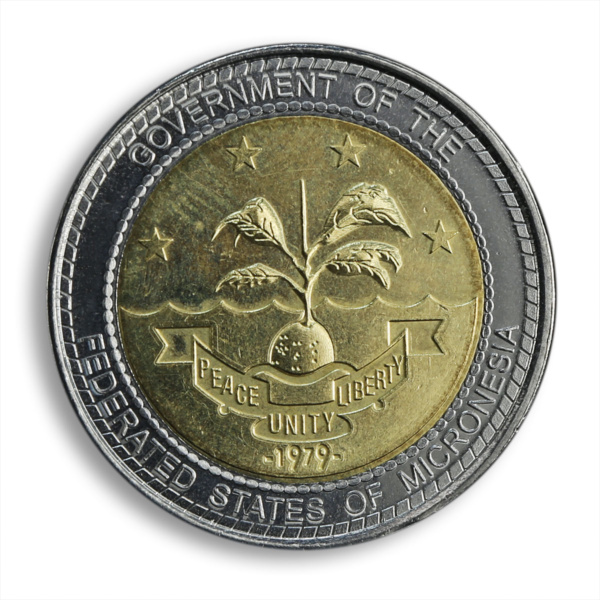 Micronesia,1 dollar , Pope, Ioannes Paulus II, 2011.