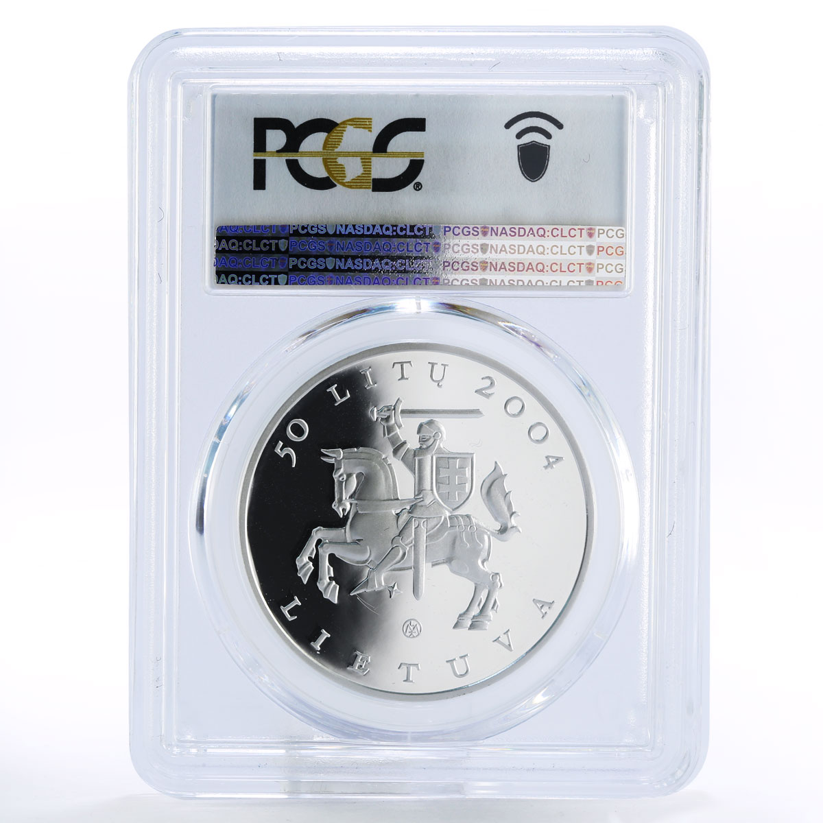 Lithuania 50 litu Pazaislis Camaldolese Monastery PR69 PCGS silver coin 2004