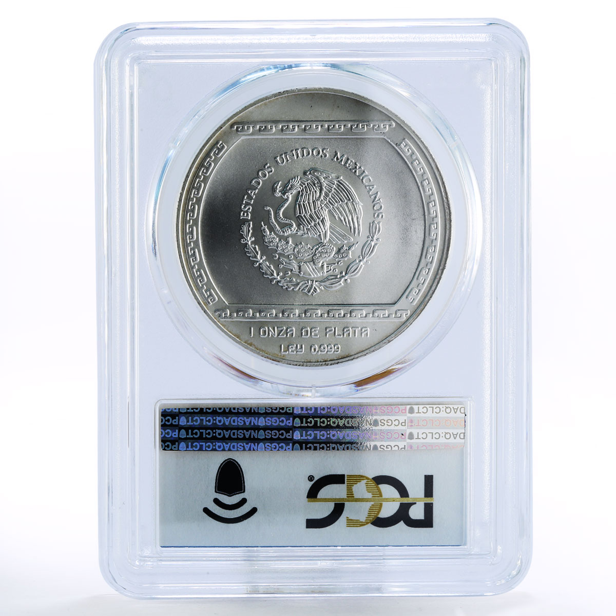 Mexico 5 pesos Precolombina Bajo de el Tajin MS68 PCGS silver coin 1993