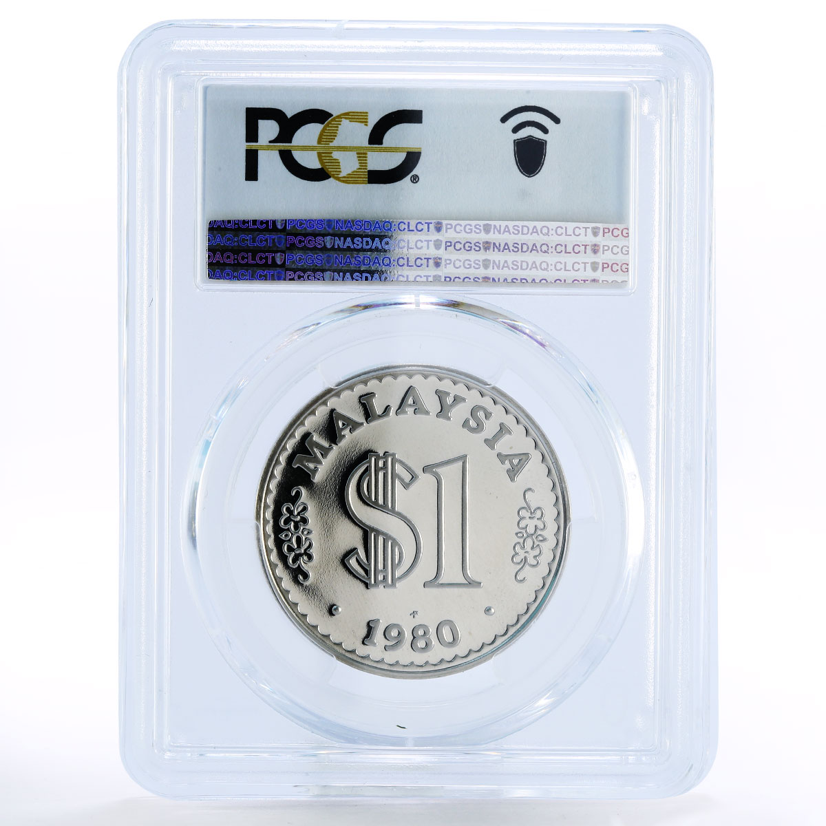 Malaysia 1 ringgit Government Building PR69 PCGS CuNi coin 1980