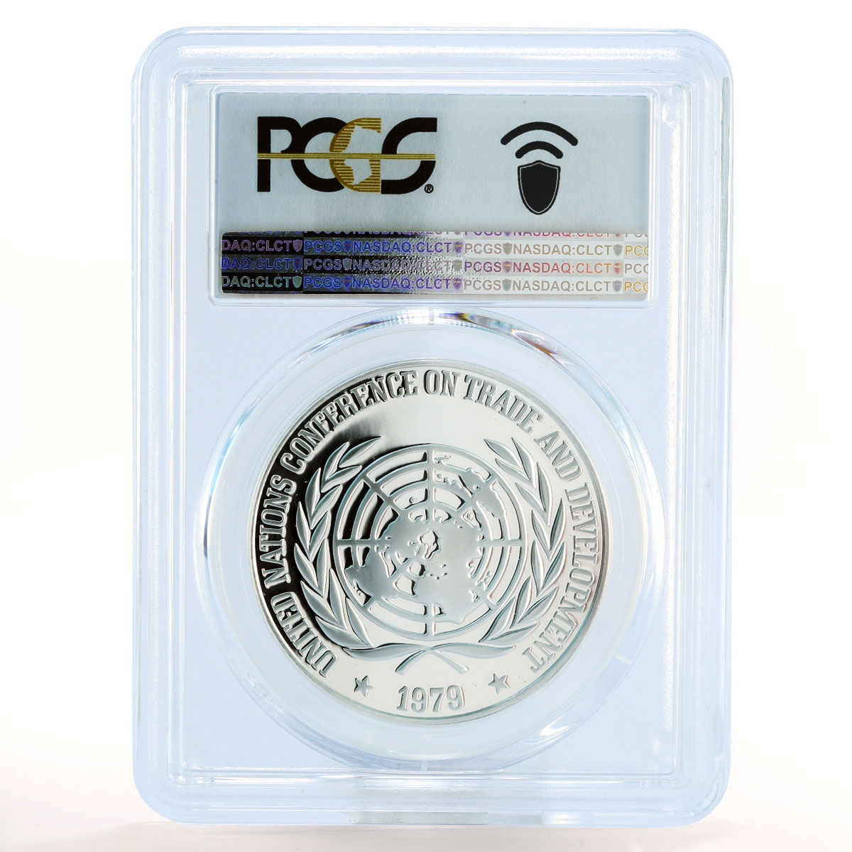 Panama 50 centesimos 75th Anniversary of Independence PR69 PCGS nickel coin 1975