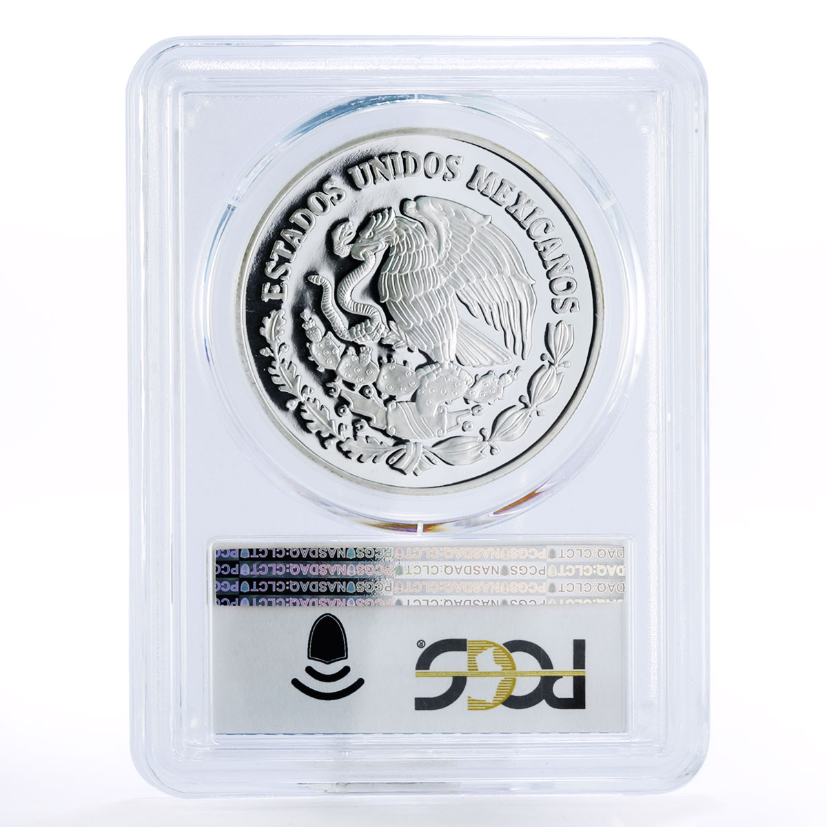 Mexico 5 pesos World Wildlife Fund Wolf Lobo PR69 PCGS proof silver coin 1998